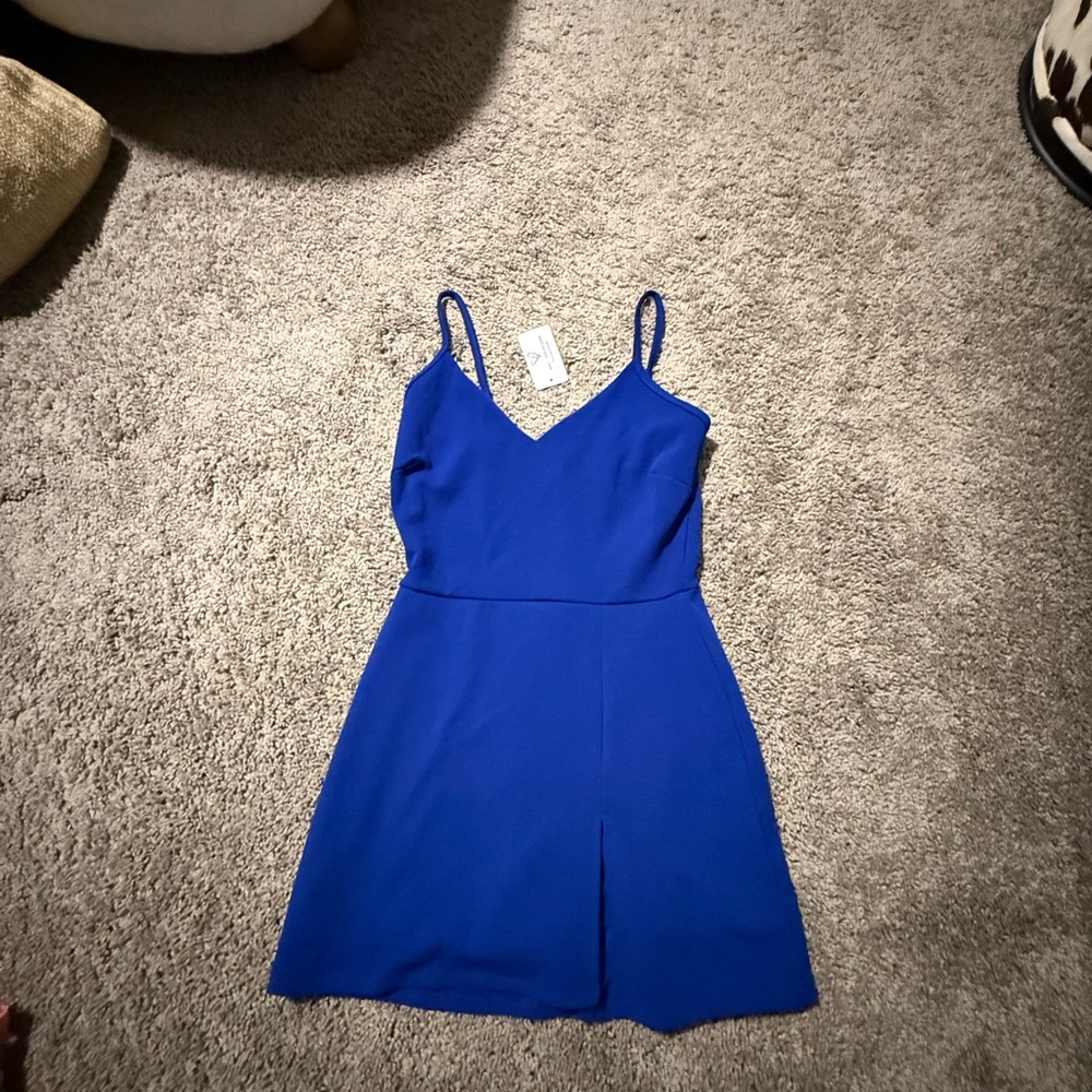 Windsor Royal Blue Mini Dress